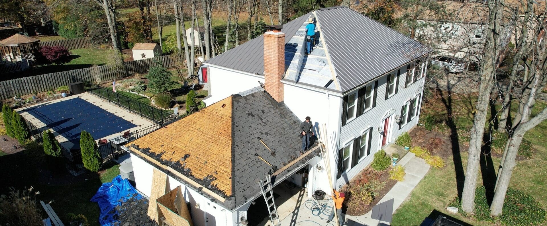 metal roof replacement in Cleveland OH