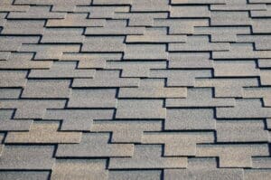 Close Up of Rectangular Shingles on a Roof